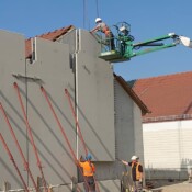 réalisation d'un bâtiment viticole