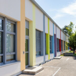 isolation extérieure sur une école