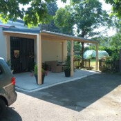 réalisation d'une pergola