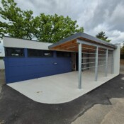 rénovation de vestiaire et local à vélo