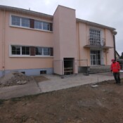 réalisation d'une gaine d'ascenseur