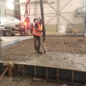 Réalisation de travaux en génie-civil pour mise en place de cheminées d'incinérations