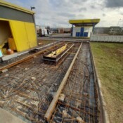 réalisation d'une aire de lavage