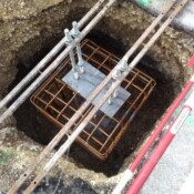 Réalisation de travaux en génie-civil en site industriel pour mise en place de panneaux photovoltaïques